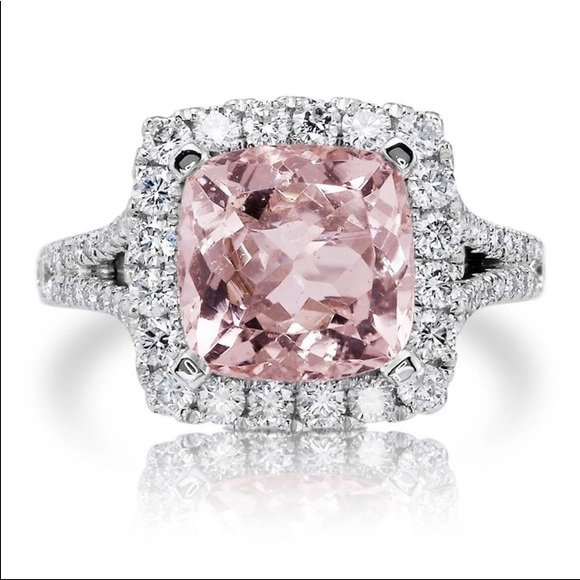 925 Sterling Silver Princess cut 3.5KTCubic Zircon - Picture 3 of 8